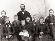 Die Gaugenwalder Familie Schttle, um 1900