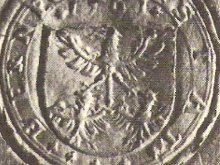 Siegel der von Gltlingen um 1561